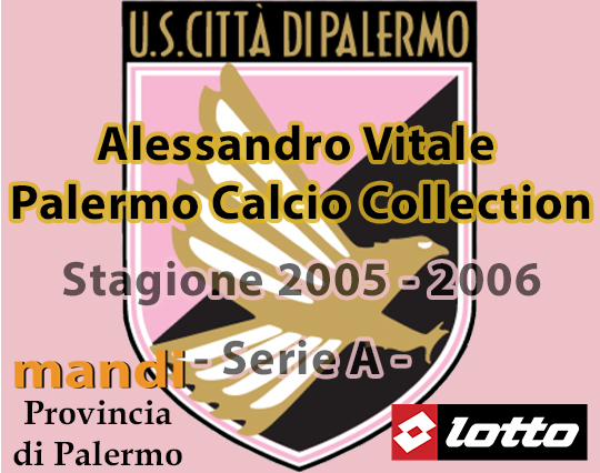 Maglie Palermo Calcio Stagione 2005 - 2006 Serie A