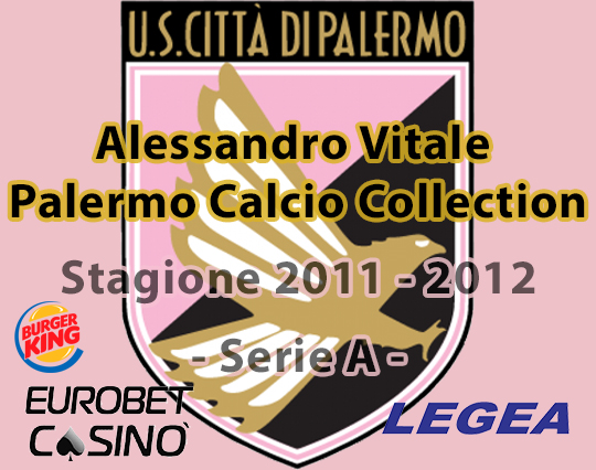 Maglie Palermo Calcio Stagione 2011 - 2012 Serie A