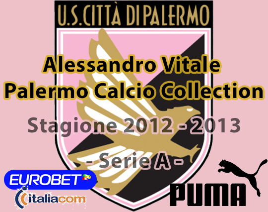 Maglie Palermo Calcio Stagione 2012 - 2013 Serie A