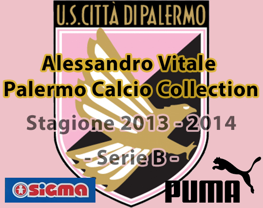 Maglie Palermo Calcio Stagione 2013 - 2014 Serie B