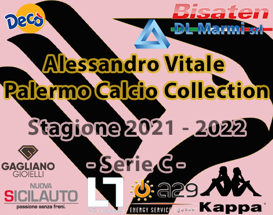 Maglie Palermo Calcio Stagione 2021 - 2022 Serie C