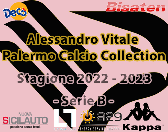 Maglie Palermo Calcio Stagione 2022 - 2023 Serie B