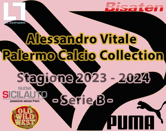 Maglie Palermo Calcio Stagione 2023 - 2024 Serie B