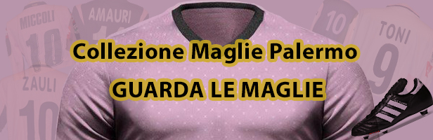 Pulsante Visita collezione maglie Palermo
